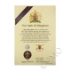The Kings Regiment Oath Of Allegiance Certificate